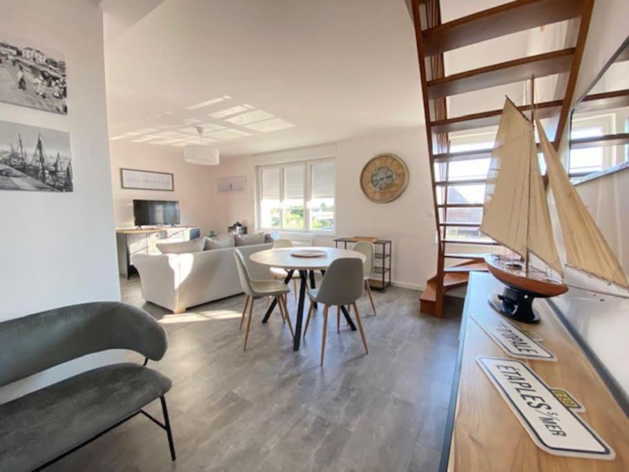 La Capitainerie Beau Duplex Face Port De Plaisance Apartment Etaples Exterior photo
